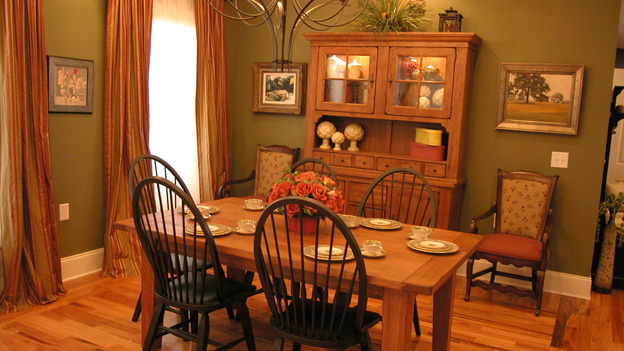 EXTREME MAKEOVER HOME EDITION - "Hawkins Family," - Dining Room, on "Extreme Makeover Home Edition," Sunday, October 8th on the ABC Television Network.
