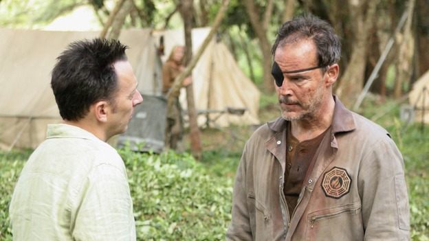 LOST - "The Man Behind the Curtain" - Ben begrudgingly begins to introduce Locke to the secrets of the island, beginning with the mysterious Jacob. Meanwhile, Juliet's secret goes public, on "Lost," WEDNESDAY, MAY 9 (10:00-11:00 p.m., ET), on the ABC Television Network. (ABC/MARIO PEREZ)MICHAEL EMERSON, ANDREW DIVOFF
