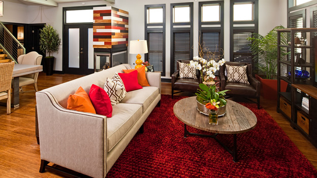 EXTREME MAKEOVER HOME EDITION - "Graham Family," - Living Room Picture,    on "Extreme Makeover Home Edition," Sunday, January 23rd (8:00-9:00 p.m.    ET/PT) on the ABC Television Network.