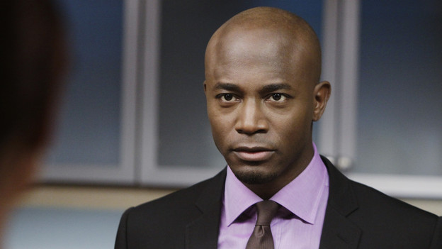 PRIVATE PRACTICE - "Another Second Chance" - Desperate to help his pregnant daughter, Mark follows Addison back to Oceanside Wellness, Dell and Naomi struggle to raise their children under the same roof, and Violet and Cooper heatedly disagree on how to treat a patient on, "Private Practice," THURSDAY, JANUARY 14 (10:01-11:00 p.m., ET) on the ABC Television Network. (ABC/MICHAEL DESMOND)TAYE DIGGS
