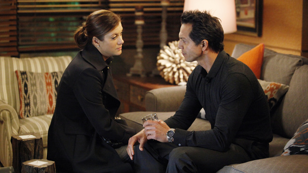 PRIVATE PRACTICE - "It Was Inevitable" - As Erica's medical condition rapidly worsens, Cooper and Charlotte do their best to prepare an in-denial Mason; Violet and Pete, both single again, find they still have feelings for each other; Addison encourages Amelia to embrace impending motherhood;, and Sheldon and Jake work with a devastating case in which a woman, jailed for killing her two children, is pregnant with a third, on Private Practice, THURSDAY, MARCH 22 (10:02-11:00 p.m., ET) on the ABC Television Network. (ABC/KELSEY MCNEAL)KATE WALSH, BENJAMIN BRATT