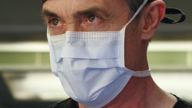 GREY'S ANATOMY - "Scars and Souvenirs" - The race for chief heats up after a new competitor enters the fray, tensions escalate between Izzie and George, and Callie must reveal a big secret. Meanwhile, Derek treats a patient near and dear to him, while Alex continues his work with Jane Doe, on "Grey's Anatomy," THURSDAY, MARCH 15 (9:00-10:01 p.m., ET) on the ABC Television Network. (ABC/RON TOM)ROGER REES