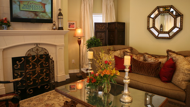 EXTREME MAKEOVER HOME EDITION - "Usea Family," -&nbsp; Living Room, on "Extreme Makeover Home Edition," Sunday, May 18th on the ABC Television Network.