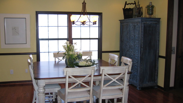 EXTREME MAKEOVER HOME EDITION - "Riggins Family," -  Dining Room, on "Extreme Makeover Home Edition," Sunday, January 21th on the ABC Television Network.