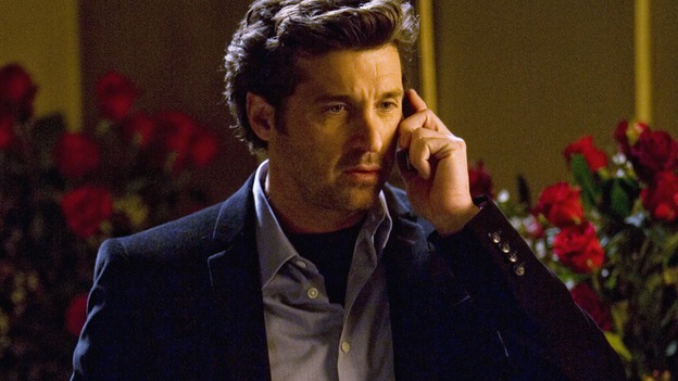 GREY'S ANATOMY - "Beat Your Heart Out" - Derek's romantic plans to propose are interrupted by an urgent phone call from his ex, on "Grey's Anatomy," THURSDAY, FEBRUARY 5 (9:00-10:02 p.m., ET) on the ABC Television Network. (ABC/RANDY HOLEMES) PATRICK DEMPSEY