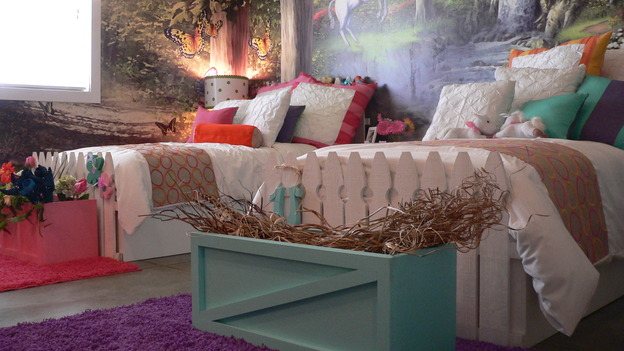 EXTREME MAKEOVER HOME EDITION - "Almquist Family," - Girls' Bedroom, on "Extreme Makeover Home Edition," Sunday, March 29th on the ABC Television Network.