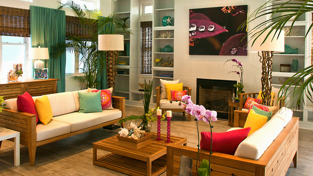 EXTREME MAKEOVER HOME EDITION - "Hurston Family," - Living Room Picture,        on "Extreme Makeover Home Edition," Sunday, Febuary 13th     (8:00-9:00  p.m.    ET/PT) on the ABC Television Network