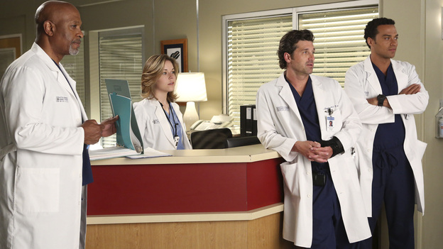 GREY'S ANATOMY - "Remember the Time" - (ABC/DANNY FELD)JAMES PICKENS JR., TINA MAJORINO, PATRICK DEMPSEY, JESSE WILLIAMS