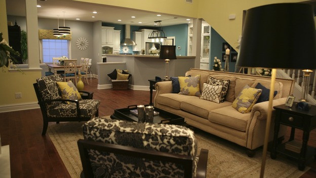 EXTREME MAKEOVER HOME EDITION - "Tutwiler Family," - Living Room, on "Extreme Makeover Home Edition," Sunday, January 25th on the ABC Television Network.