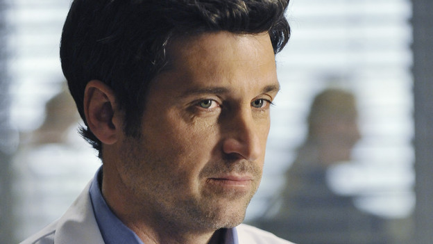 GREY'S ANATOMY - "Perfect Little Accident" - When famous surgeon Dr. Harper Avery is rushed to Seattle Grace-Mercy West, the staff is surprised to discover that one of their own is related to this legend, and his unorthodox request for his surgery causes tensions between Derek and Richard. Meanwhile Callie and Arizona try to help Teddy and Sloan move on from their pasts and find greener pastures, on "Grey's Anatomy," THURSDAY, MARCH 4 (9:00-10:01 p.m., ET) on the ABC Television Network. (ABC/ERIC MCCANDLESS)PATRICK DEMPSEY