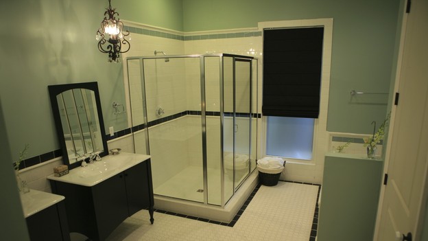 EXTREME MAKEOVER HOME EDITION - "Heathcock Family," - Bathroom, on "Extreme Makeover Home Edition," Sunday, March 21st on the ABC Television Network.