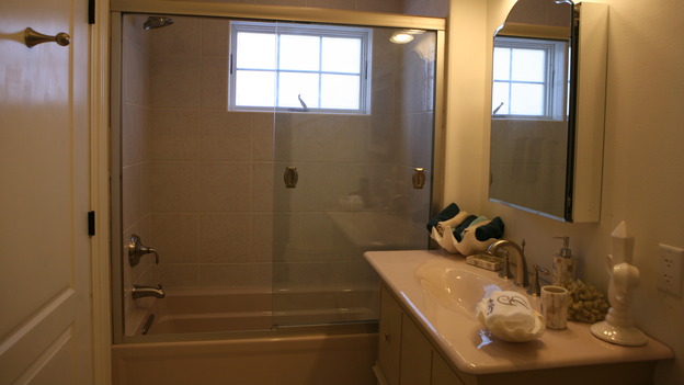 EXTREME MAKEOVER HOME EDITION - "Usea Family," -&nbsp; Bathroom, on "Extreme Makeover Home Edition," Sunday, May 18th on the ABC Television Network.