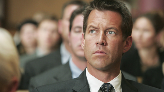 DESPERATE HOUSEWIVES "Next" - Mike Delfino at Rex Van de Kamp's funeral - (ABC/VIVIAN ZINK) JAMES DENTON