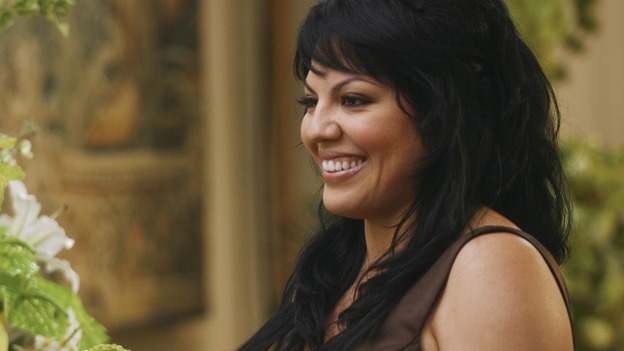 GREY'S ANATOMY - "Didn't We Almost Have It All" - Cristina and Burke's wedding day arrives - along with the interns' first exam results - and a successor to the Chief is named, as Callie and George make a big decision about their relationship, on the Season Finale of "Grey's Anatomy," THURSDAY, MAY 17 (9:00-10:07 p.m., ET) on the ABC Television Network. (ABC/SCOTT GARFIELD)SARA RAMIREZ