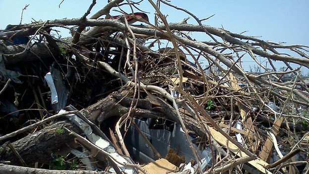 EXTREME MAKEOVER HOME EDITION - "Joplin Families" - Art Feeds Post-Tornado - Before Picture,  on  "Extreme Makeover Home Edition,"   Friday, January 13th (8:00-10:00  p.m.  ET/PT) on the ABC Television   Network.