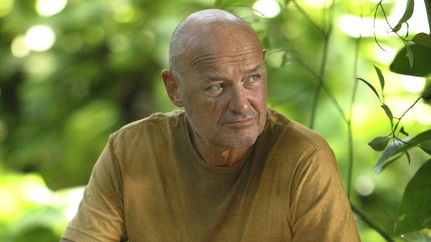 LOST - "...In Translation" - When the raft the survivors have been building mysteriously burns down, Michael is convinced that Jin is responsible for the sabotage, which only further escalates their rivalry. Meanwhile, Sun stuns her fellow survivors with a surprising revelation, and Boone gives Sayid a warning about Shannon, on "Lost," WEDNESDAY, FEBRUARY 23 (8:00-9:01 p.m., ET), on the ABC Television Network. (ABC/MARIO PEREZ) TERRY O'QUINN