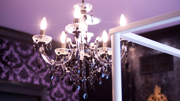EXTREME MAKEOVER HOME EDITION - "Rhodes Family," -&nbsp;Lighting Picture, on "Extreme Makeover Home Edition," Friday, December 16th (8:00-10:00 p.m. ET/PT) on the ABC Television Network.