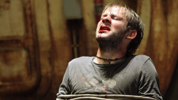 LOST - "Through the Looking Glass" - Jack and the castaways begin their efforts to make contact with Naomi's rescue ship, on the season finale of "Lost," WEDNESDAY, MAY 23 (9:00-11:00 p.m., ET), on the ABC Television Network. (ABC/MARIO PEREZ)DOMINIC MONAGHAN