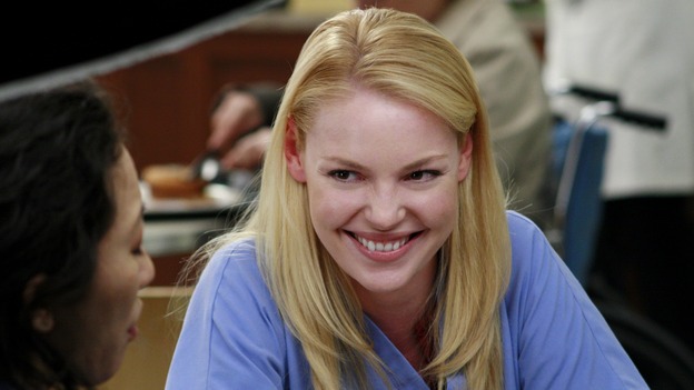 GREY'S ANATOMY - "Scars and Souvenirs" - The race for chief heats up after a new competitor enters the fray, tensions escalate between Izzie and George, and Callie must reveal a big secret. Meanwhile, Derek treats a patient near and dear to him, while Alex continues his work with Jane Doe, on "Grey's Anatomy," THURSDAY, MARCH 15 (9:00-10:01 p.m., ET) on the ABC Television Network. (ABC/RON TOM)SANDRA OH, KATHERINE HEIGL