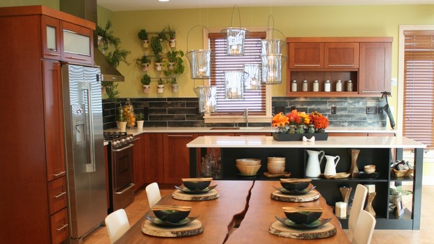 EXTREME MAKEOVER HOME EDITION - "Huber Family," - Dining Room, on "Extreme Makeover Home Edition," Sunday, September 27th on the ABC Television Network.