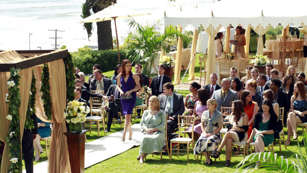 PRIVATE PRACTICE - "Something Old, Something New" - The day has arrived for Cooper and Charlotte to marry, but not everyone is in a celebratory mood, leading the couple to second-guess their wedding plans. Meanwhile, the doctors of Oceanside Wellness are torn between the future of their practice and protecting one of their own, as an investigator is sent to question them about Violet's breach of confidentiality case, on "Private Practice," THURSDAY, MAY 5 (10:01-11:00 p.m., ET) on the ABC Television Network. (ABC/RON TOM)KATE WALSH, TESS HARPER, MICHAEL PATRICK THORNTON, AUDRA MCDONALD