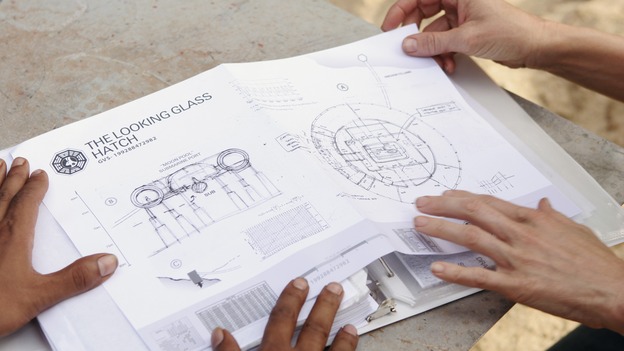 LOST - "Greatest Hits" - A schematic of the underwater Looking Glass station, on "Lost," WEDNESDAY, MAY 16 (10:00-11:00 p.m., ET), on the ABC Television Network. (ABC/MARIO PEREZ) MANUAL