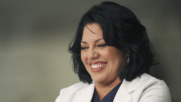 GREY'S ANATOMY - "Disarm" - News of the incoming mass causalities after a gunman opens fire at a local college hits the staff hard when they must spring into action, even while their own wounds are still fresh; and Arizona does not receive a warm welcome home at the hospital, on "Grey's Anatomy," THURSDAY, JANUARY 6 (9:00-10:01 p.m., ET) on the ABC Television Network. (ABC/ADAM LARKEY)SARA RAMIREZ