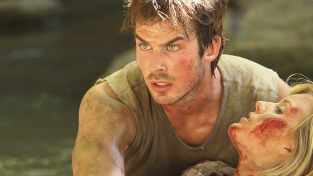 LOST - "Hearts and Minds" - When Locke learns that Boone wants to tell their "secret" to Shannon, Shannon's life is placed in sudden peril, and the shocking truth about her past with Boone is revealed. Meanwhile, Kate is puzzled by Sun's mysterious behavior, and a hungry Hurley must repay a debt to Jin, on "Lost," WEDNESDAY, JANUARY 12 (8:00-9:00 p.m., ET), on the ABC Television Network. IAN SOMERHALDER, MAGGIE GRACE