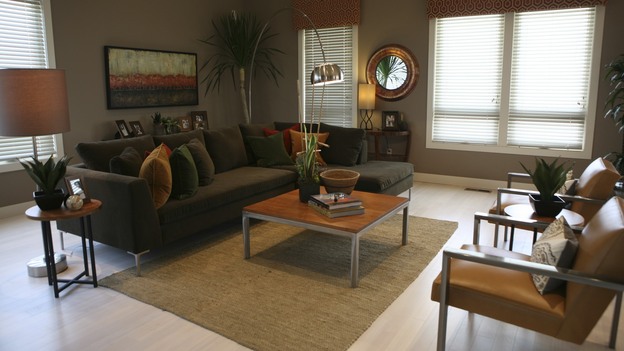 EXTREME MAKEOVER HOME EDITION - "Gomez Family," - Living Room  Picture,  on   "Extreme Makeover Home Edition," Sunday, October 2nd     (8:00-9:00   p.m.  ET/PT) on the ABC Television Network.