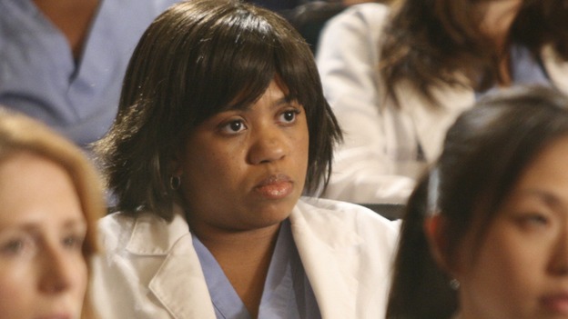 GREY'S ANATOMY - "Here Comes the Flood" - A plumbing leak becomes a deluge and wreaks havoc at Seattle Grace, as the Chief attempts to implement new teaching policies and George tries to retake his residency exam; meanwhile Derek hopes to move the roommates out of Meredith's house, to their surprise, on "Grey's Anatomy," THURSDAY, OCTOBER 9 (9:00-10:01 p.m., ET) on the ABC Television Network. (ABC/DANNY FELD)CHANDRA WILSON