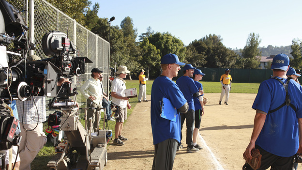 GREY'S ANATOMY - "Put Me In, Coach" - Owen stresses teamwork and moves his leadership role over to the baseball field when he signs the doctors up for a baseball league, pitting them against their biggest competition, Seattle Presbyterian; Lexie tries to hide her jealous rage when she sees Mark with a new woman, but her emotions get the better of her; Alex fights to keep Zola at Seattle Grace after it is suggested that she be moved to another hospital due to a conflict of interest with Meredith and Derek; and Richard scolds Meredith and Bailey for their feud, on Grey's Anatomy, THURSDAY, OCTOBER 27 (9:00-10:02 p.m., ET) on the ABC Television Network. (ABC/RICHARD CARTWRIGHT)KEVIN MCKIDD