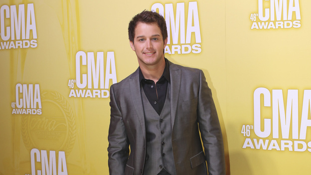THE 46TH ANNUAL CMA AWARDS - RED CARPET ARRIVALS - "The 46th Annual CMA Awards" airs live THURSDAY, NOVEMBER 1 (8:00-11:00 p.m., ET) on ABC live from the Bridgestone Arena in Nashville, Tennessee. (ABC/SARA KAUSS)EASTON CORBIN