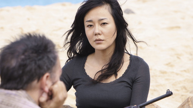 LOST - "The Substitute" - Locke goes in search of help to further his cause, on "Lost," TUESDAY, FEBRUARY 16 (9:00-10:00 p.m., ET) on the ABC Television Network. (ABC/MARIO PEREZ)MICHAEL EMERSON, YUNJIN KIM