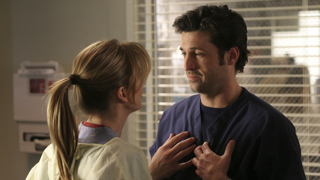 102004_9923 -- COMPLICATIONS - "WINNING A BATTLE, LOOSING A WAR" (ABC/MICHAEL ANSELL) ELLEN POMPEO, PATRICK DEMPSEY