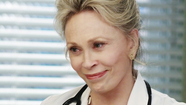 GREY'S ANATOMY - "An Honest Mistake" - Dr. Margaret Campbell, a legend at Seattle Grace Hospital, on "Grey's Anatomy," THURSDAY, FEBRUARY 19 (9:00-10:02 p.m., ET) on the ABC Television Network. (ABC/RON TOM) FAYE DUNAWAY