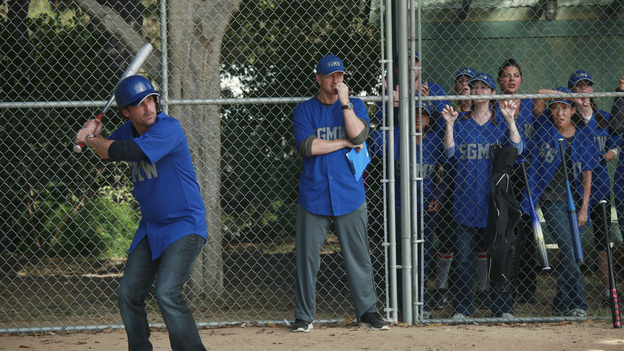 GREY'S ANATOMY - "Put Me In, Coach" - Owen stresses teamwork and moves his leadership role over to the baseball field when he signs the doctors up for a baseball league, pitting them against their biggest competition, Seattle Presbyterian; Lexie tries to hide her jealous rage when she sees Mark with a new woman, but her emotions get the better of her; Alex fights to keep Zola at Seattle Grace after it is suggested that she be moved to another hospital due to a conflict of interest with Meredith and Derek; and Richard scolds Meredith and Bailey for their feud, on Grey's Anatomy, THURSDAY, OCTOBER 27 (9:00-10:02 p.m., ET) on the ABC Television Network. (ABC/RICHARD CARTWRIGHT)