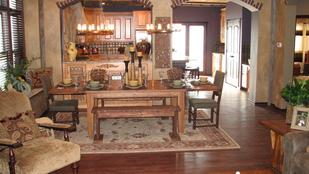 EXTREME MAKEOVER HOME EDITION - "Fullerton-Machacek Family," - Dining Rooms, on "Extreme Makeover Home Edition," Sunday, January 7th on the ABC Television Network.