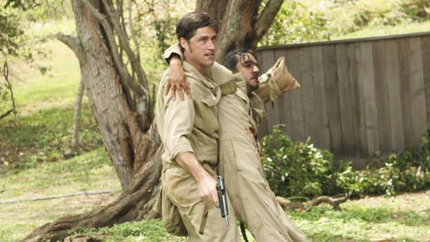 LOST - "The Incident," Parts 1 & 2 - Jack's decision to put a plan in action in order to set things right on the island is met with some strong resistance by those close to him, and Locke assigns Ben a difficult task, on the season finale of "Lost," WEDNESDAY, MAY 13 (9:00-11:00 p.m., ET) on the ABC Television Network. (ABC/MARIO PEREZ)MATTHEW FOX, NAVEEN ANDREWS