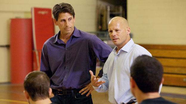 SECRET MILLIONAIRE - "Chuck Runyon and Dave Mortensen: Oklahoma City, OK" -- On this week's episode of "Secret Millionaire," self-made millionaires and co-founders of the world's fastest growing fitness club chain, Anytime Fitness, Chuck Runyon and Dave Mortensen, will visit one of the roughest neighborhoods of Oklahoma City, an area stricken by poverty, rampant unemployment and homelessness. During their weeklong stay, Runyon and Mortensen will need to survive on less than $75, the equivalent of welfare assistance for two single individuals. No strangers to hard work, these close friends and business partners will seek out deserving people and organizations that are making a real difference, volunteer with disabled citizens and at risk youth, and ultimately surprise these heroes with donations of hundreds of thousands of dollars from their own fortunes and hope for the future, on "Secret Millionaire" SUNDAY, JUNE 10 (8:00-9:00 p.m., ET) on the ABC Television Network. (ABC/SHANE BEVEL)CHUCK RUNYON, DAVE MORTENSEN