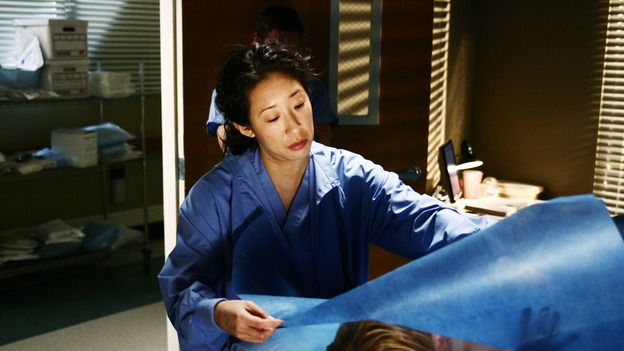 GREY'S ANATOMY - "Yesterday" - (ABC/SCOTT GARFIELD)JESSE PLEMONS, SANDRA OH