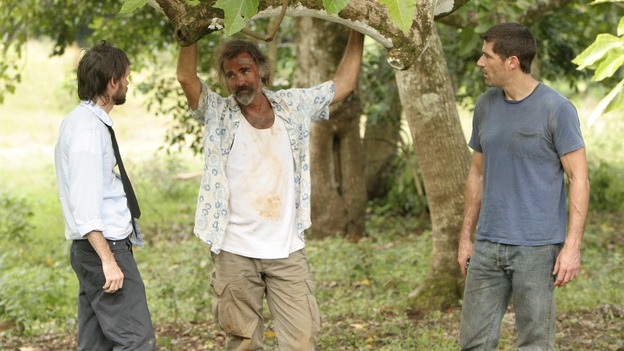 LOST - "The Economist" - Locke's hostage may be the key to getting off the island, so Sayid and Kate go in search of their fellow castaway in an attempt to negotiate a peaceful deal, on "Lost," THURSDAY, FEBRUARY 14 (9:00-10:02 p.m., ET) on the ABC Television Network. (ABC/MARIO PEREZ)JEREMY DAVIES, JEFF FAHEY, MATTHEW FOX