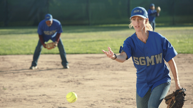 GREY'S ANATOMY - "Put Me In, Coach" - Owen stresses teamwork and moves his leadership role over to the baseball field when he signs the doctors up for a baseball league, pitting them against their biggest competition, Seattle Presbyterian; Lexie tries to hide her jealous rage when she sees Mark with a new woman, but her emotions get the better of her; Alex fights to keep Zola at Seattle Grace after it is suggested that she be moved to another hospital due to a conflict of interest with Meredith and Derek; and Richard scolds Meredith and Bailey for their feud, on Grey's Anatomy, THURSDAY, OCTOBER 27 (9:00-10:02 p.m., ET) on the ABC Television Network. (ABC/RICHARD CARTWRIGHT)KIM RAVER