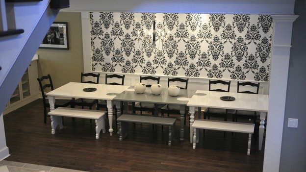 EXTREME MAKEOVER HOME EDITION - "Hill Family," - Dining Room, on "Extreme Makeover Home Edition," Sunday, October 11th on the ABC Television Network.