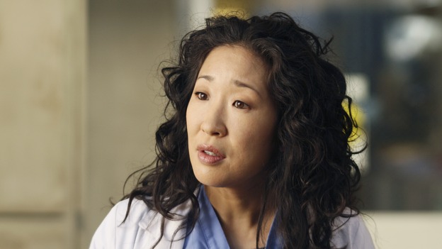 GREY'S ANATOMY - "Wishin' and Hopin'" - The race for the Chief's position is on, as the doctors compete for Richard's affections, a surgical patient endangers the lives of those around her, and Meredith's Alzheimer's-stricken mother, Ellis, experiences a change in her medical condition, on "Grey's Anatomy," THURSDAY, FEBRUARY 1 (9:00-10:01 p.m., ET) on the ABC Television Network. (ABC/MICHAEL DESMOND)SANDRA OH