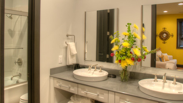 EXTREME MAKEOVER HOME EDITION - "Dickinson Family," - Bathroom Picture, on  "Extreme Makeover Home Edition," Sunday, May 1st    (8:00-9:00 p.m.  ET/PT) on the ABC Television Network.