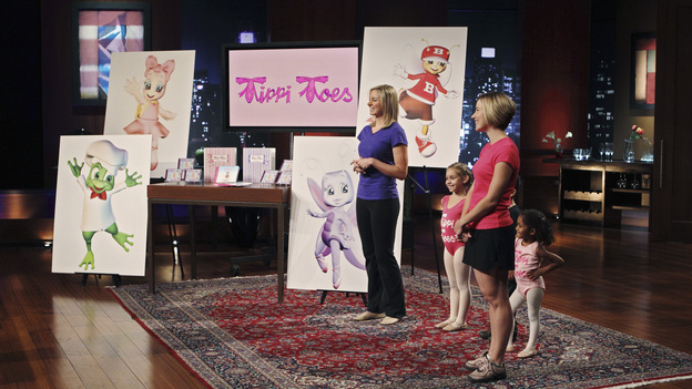 SHARK TANK -"Episode 205" - ABC will air a special sneak preview episode of Season Two of its hit reality series, "Shark Tank," SUNDAY, MARCH 20 (9:00-10:00 p.m., ET). In the preview, "Episode 205," the Sharks are stunned to discover the shark-like exploits of a sweet-faced sister duo with a children's dance company; a chef from Tennessee hopes to whet the Sharks' appetites with his delectable seafood products; and a winemaker from Oregon believes he has a game-changing new product that will revolutionize the wine industry. Also, an entrepreneur with a line of men's accessories has his hopes set on partnering with Daymond John - but his big mouth infuriates this Shark and could jeopardize the entire deal. (ABC/CRAIG SJODIN)MEGAN REILLY, SARAH NUSE (TIPPI TOES)