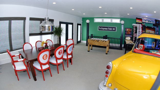 EXTREME MAKEOVER HOME EDITION - "Lutz Family," - Game Room Pictures, on "Extreme Makeover Home Edition," Sunday, October 3rd(8:00-9:00 p.m. ET/PT) on the ABC Television Network.