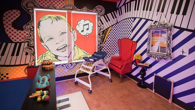 EXTREME MAKEOVER HOME EDITION - "Simpson Family," - Piano/Art Room   Picture,   on "Extreme Makeover Home Edition," Sunday, January 16th   (8:00-9:00 p.m.   ET/PT) on the ABC Television Network.