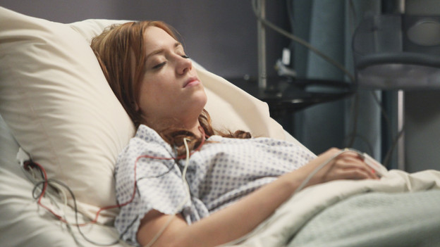 DESPERATE HOUSEWIVES - "Being Alive" - A pall is cast over Wisteria Lane in the wake of a brutal attack, on "Desperate Housewives," SUNDAY, OCTOBER 4 (9:00-10:01 p.m., ET) on the ABC Television Network. As the citizens of Fairview try to make sense of a recent attack in their neighborhood, Lynette withholds a secret from Susan, Gaby gives niece Ana advice on how to get a guy's attention, Bree worries how her affair with Karl will affect her friendship with Susan, and Angie is determined to protect her son and her family's past. (ABC/DANNY FELD)ANDREA BOWEN