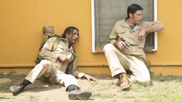 LOST - "The Incident," Parts 1 & 2 - Jack's decision to put a plan in action in order to set things right on the island is met with some strong resistance by those close to him, and Locke assigns Ben a difficult task, on the season finale of "Lost," WEDNESDAY, MAY 13 (9:00-11:00 p.m., ET) on the ABC Television Network. (ABC/MARIO PEREZ)NAVEEN ANDREWS, MATTHEW FOX